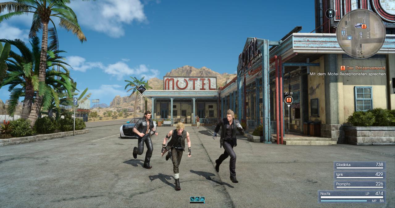 [07/03/2018] Final Fantasy XV (FF15) maxed & downsampled (4K, Turf, VXAO, Hairworks, Shadows) (48)
