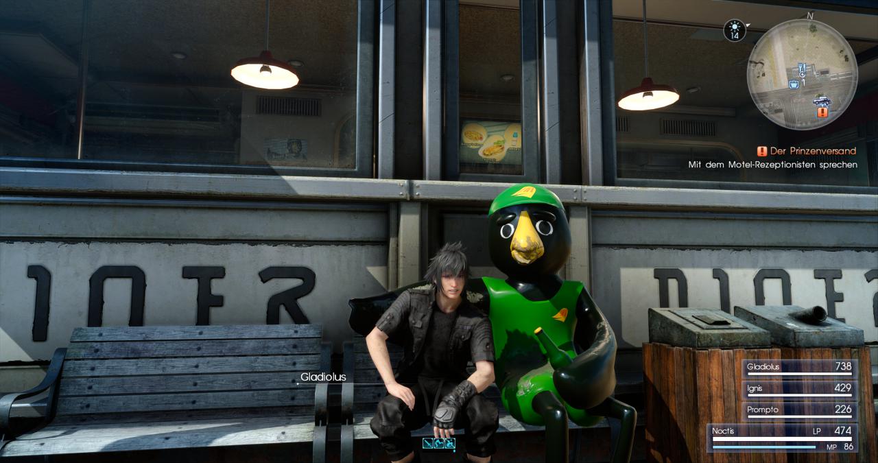 [07/03/2018] Final Fantasy XV (FF15) maxed & downsampled (4K, Turf, VXAO, Hairworks, Shadows) (49)