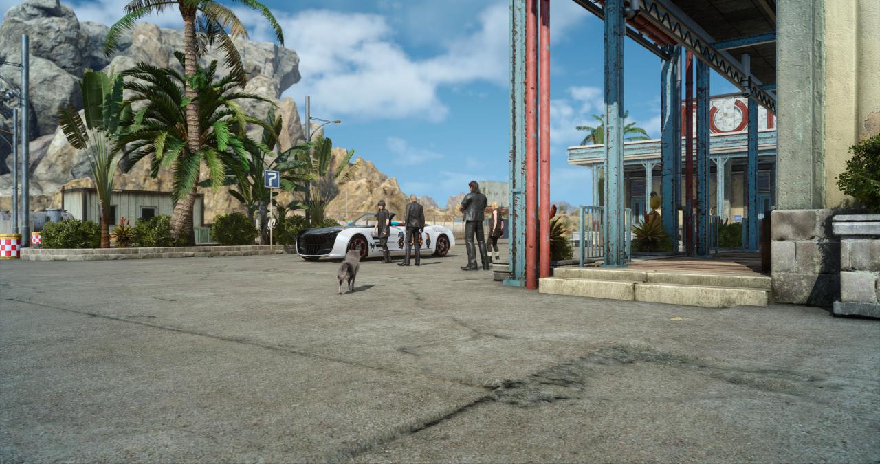 [07/03/2018] Final Fantasy XV (FF15) maxed & downsampled (4K, Turf, VXAO, Hairworks, Shadows) (50)