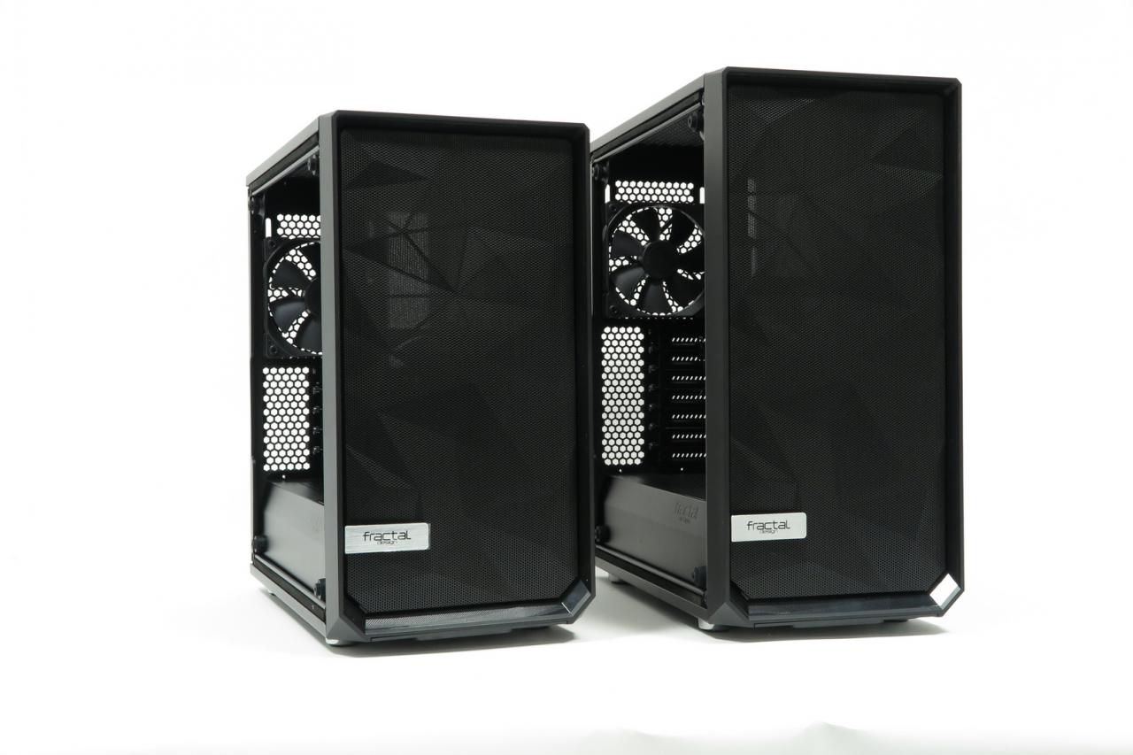 [29/03/2018] Fractal Design Meshify C Mini: Das neue Meshify-C-Modell für kleine Platinen im Test (8)
