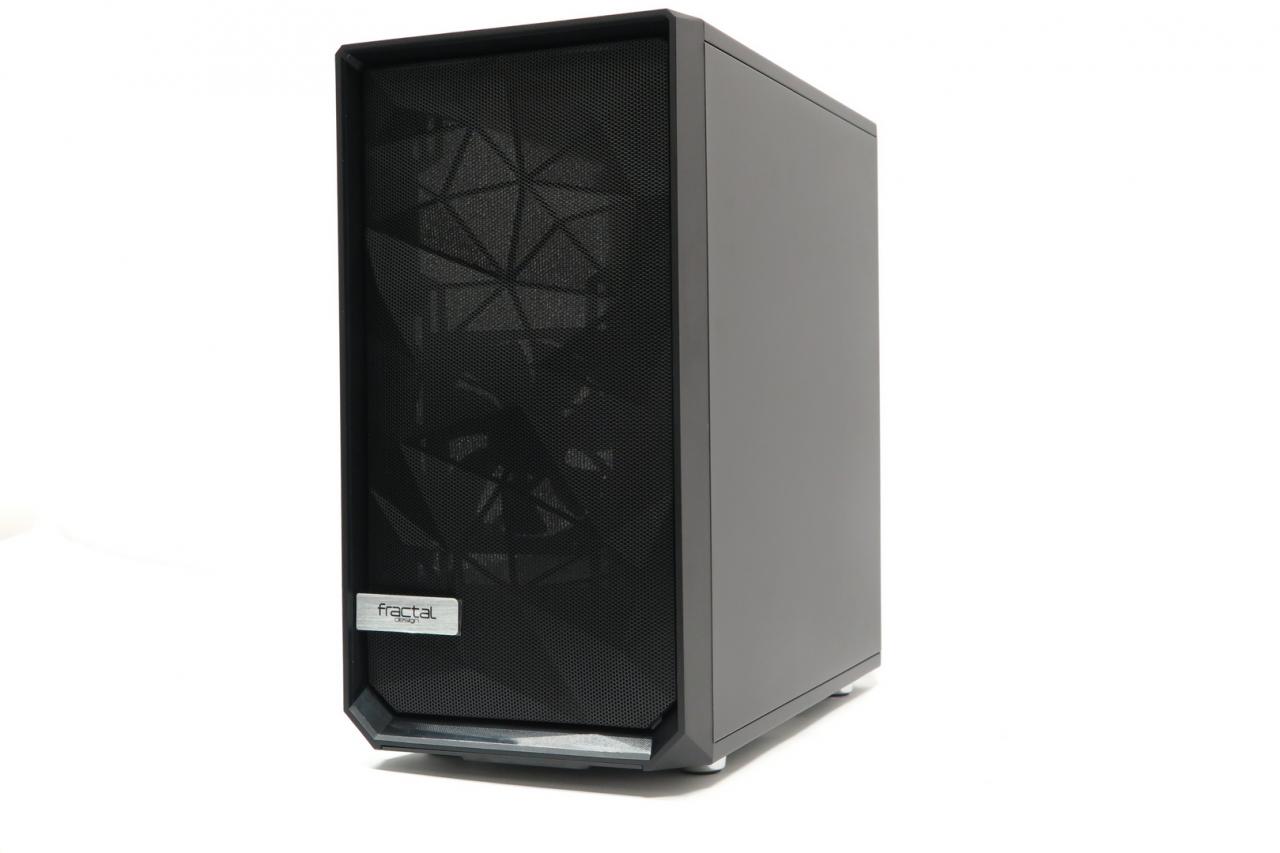 [29/03/2018] Fractal Design Meshify C Mini: Das neue Meshify-C-Modell für kleine Platinen im Test (9)