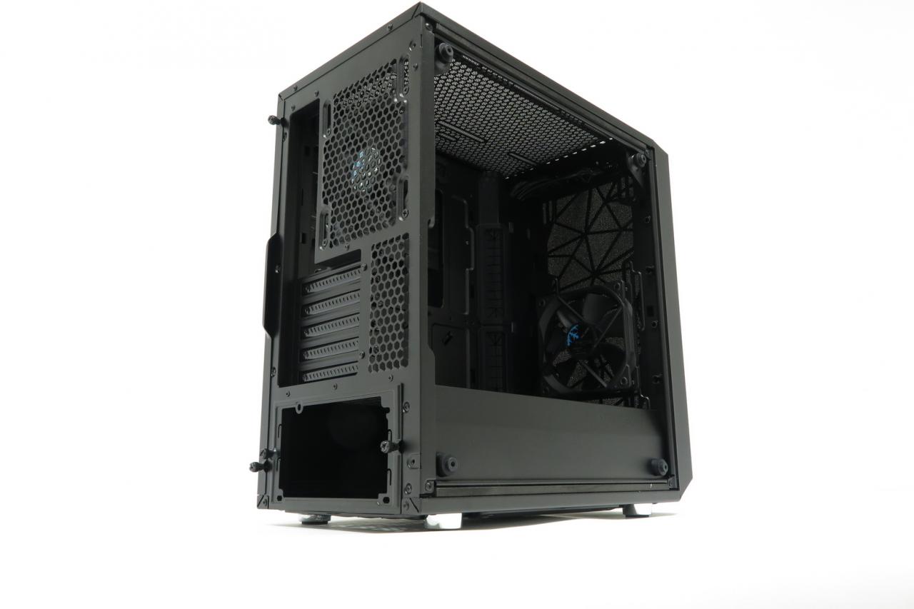 [29/03/2018] Fractal Design Meshify C Mini: Das neue Meshify-C-Modell für kleine Platinen im Test (11)