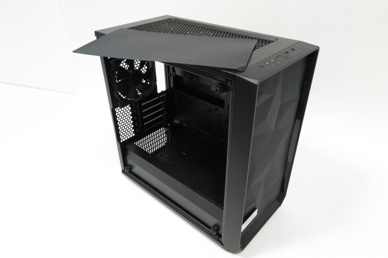 [29/03/2018] Fractal Design Meshify C Mini: Das neue Meshify-C-Modell für kleine Platinen im Test (12)