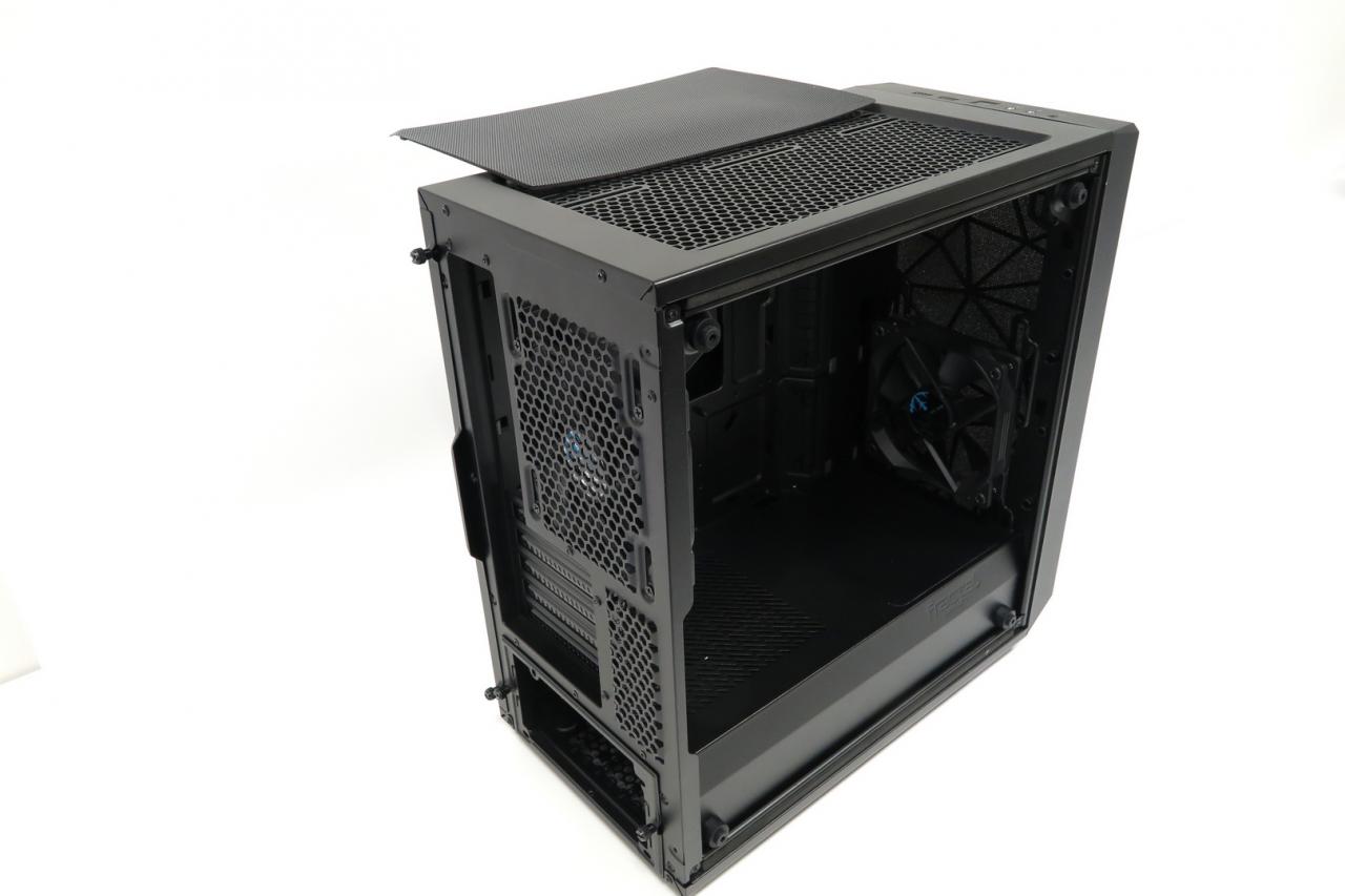 [29/03/2018] Fractal Design Meshify C Mini: Das neue Meshify-C-Modell für kleine Platinen im Test (14)