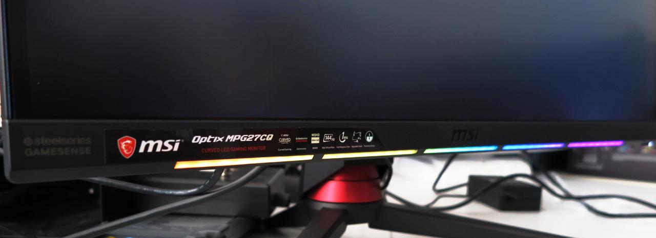 [21/03/2018] MSI Optix MPG27CQ im Test: Steelseries-RGB und Software-OSD (26)