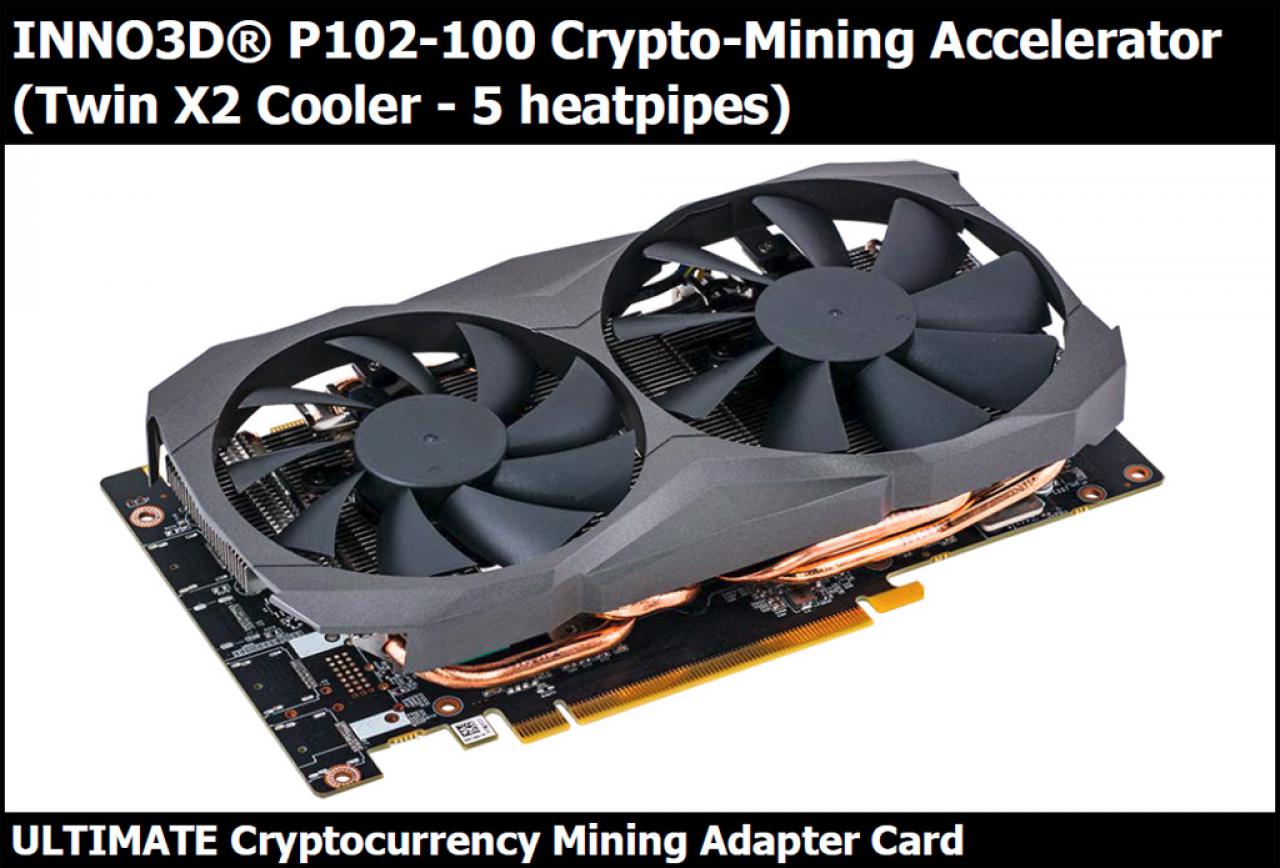 [13/03/2018] Nvidia Pascal: P102-100 als GTX-1080-Ti-Schwester zum Ethereum-Minen - mit 5 GiByte GDDR5X