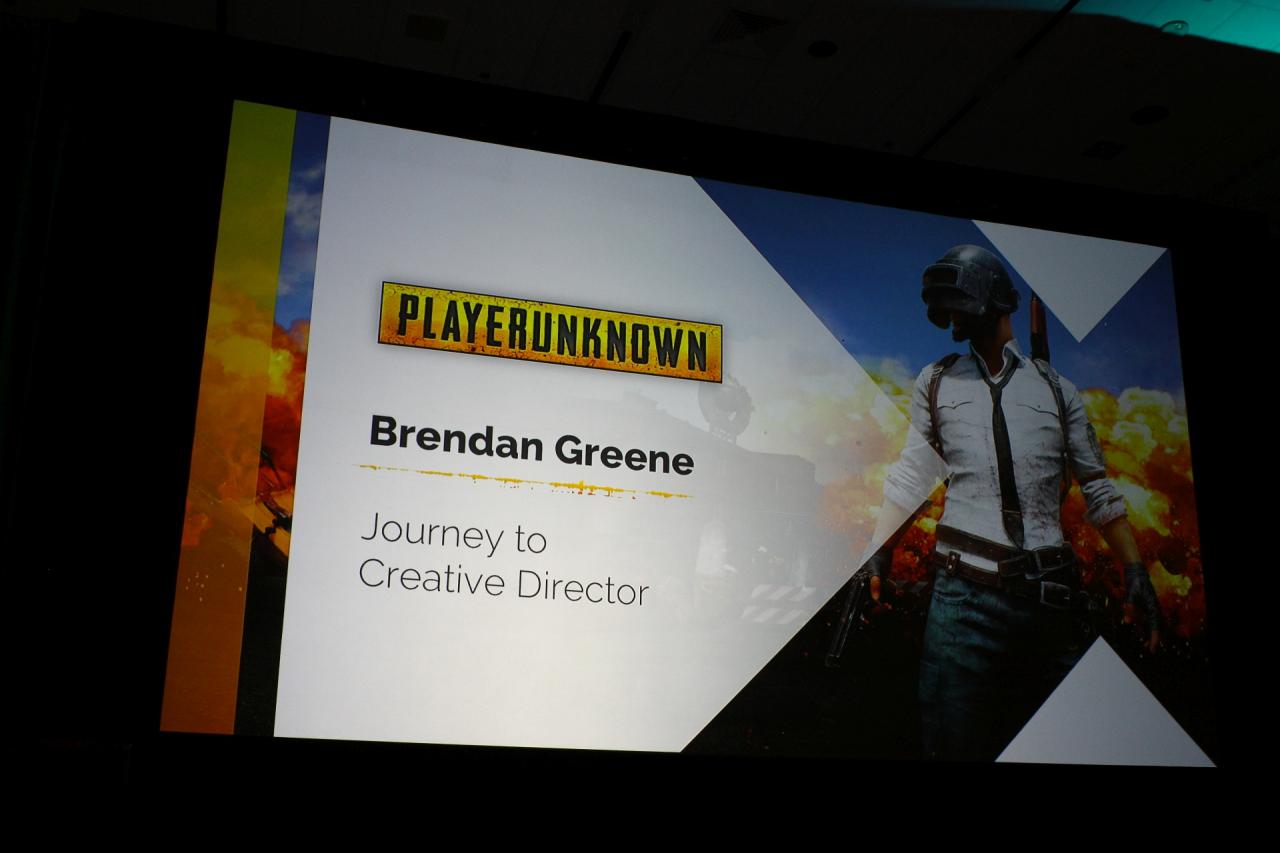 [26/03/2018] Playerunknown auf der GDC 2018: Vom Teilzeit-DJ zum Designer des millionenfach verkauften Battle-Royale-Spektakels PUBG (1)