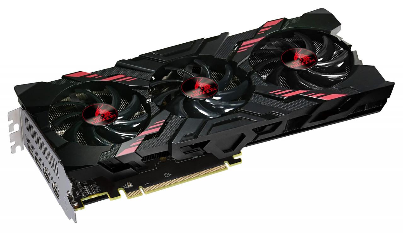 [22/03/2018] Powercolor Radeon RX Vega 56 Red Dragon: Kurzes, aber hohes PCB mit überstehendem Kühler (6)