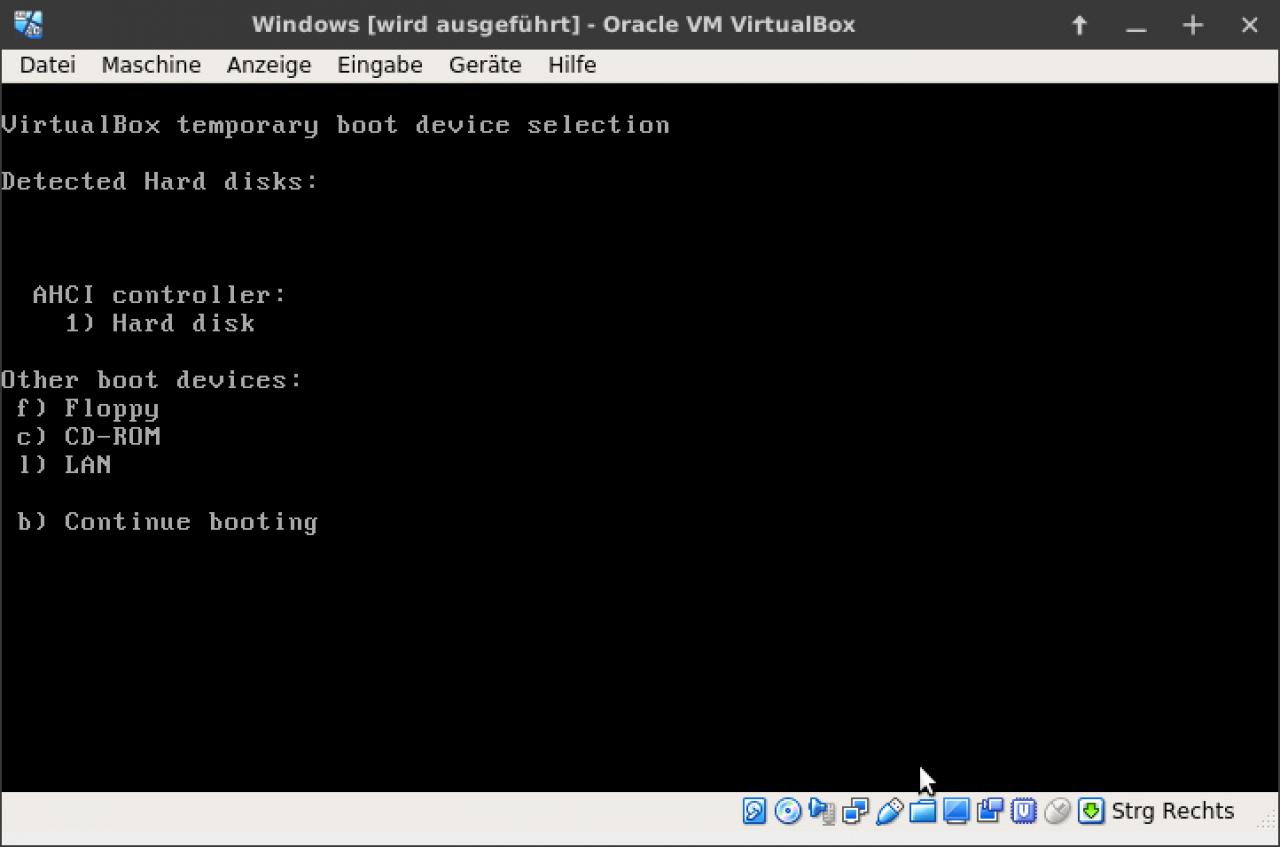 [02/03/2018] Virtualisierte Hardware: In Schritt 4 müssen wir unser Installationsmedium für Windows nutzen