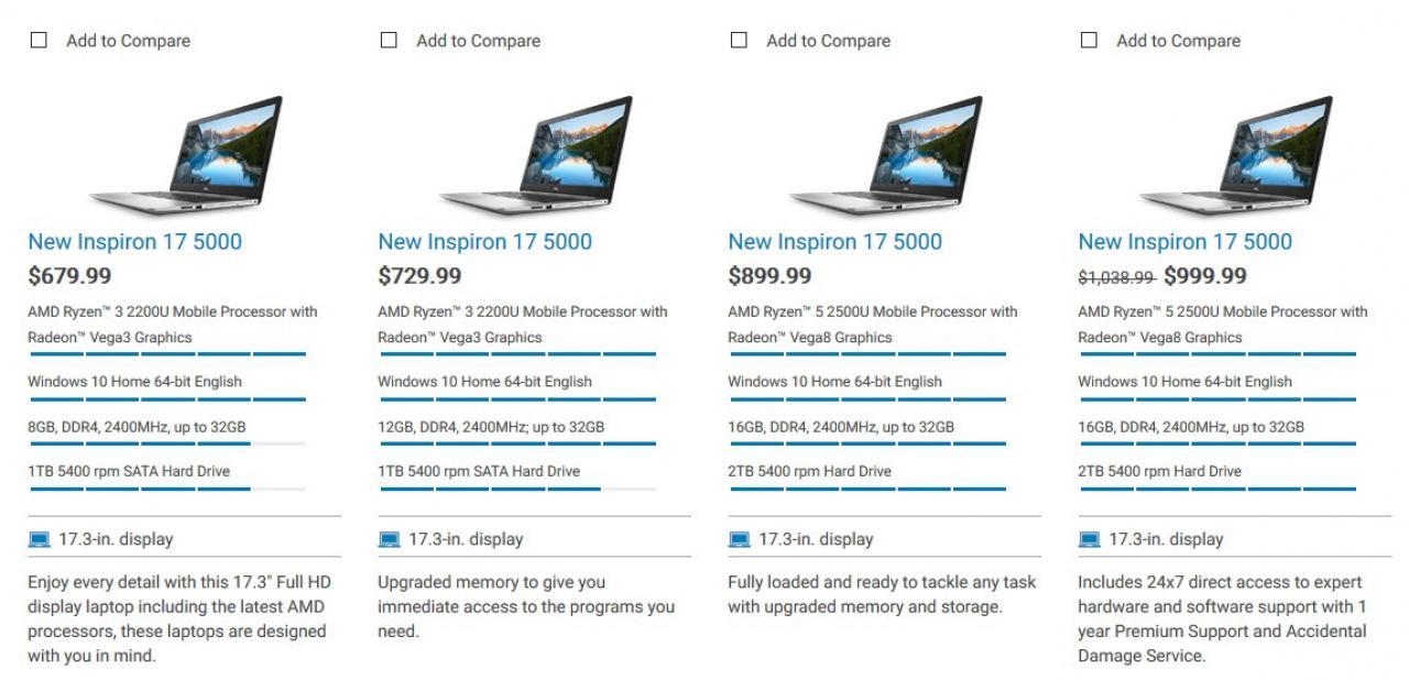 [11/03/2018] Neue Ryzen-Notebooks von Dell und HP – Auswahl im Vergleich zu Intel weiter mager (4)