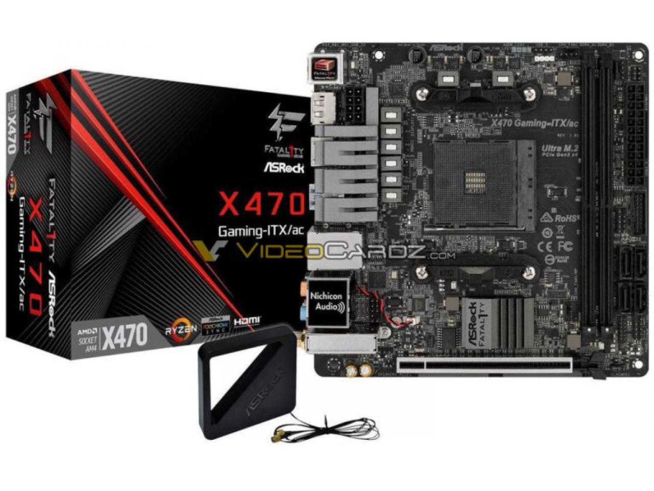 [05/04/2018] Asrock X470 Fatal1ty Gaming ITX/ac