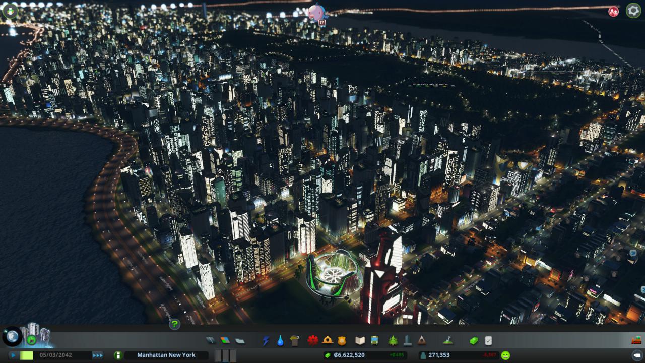[26/04/2018] Cities Skylines Impressions Manhattan New York Map 01 (Max. Details, Ultra HD scaled down to 1080p)
