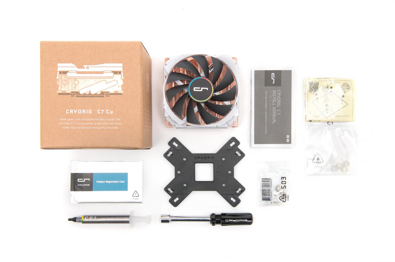 [18/04/2018] Cryorig C7 Cu: Kompakter CPU-Kühler aus komplett aus Kupfer (1)