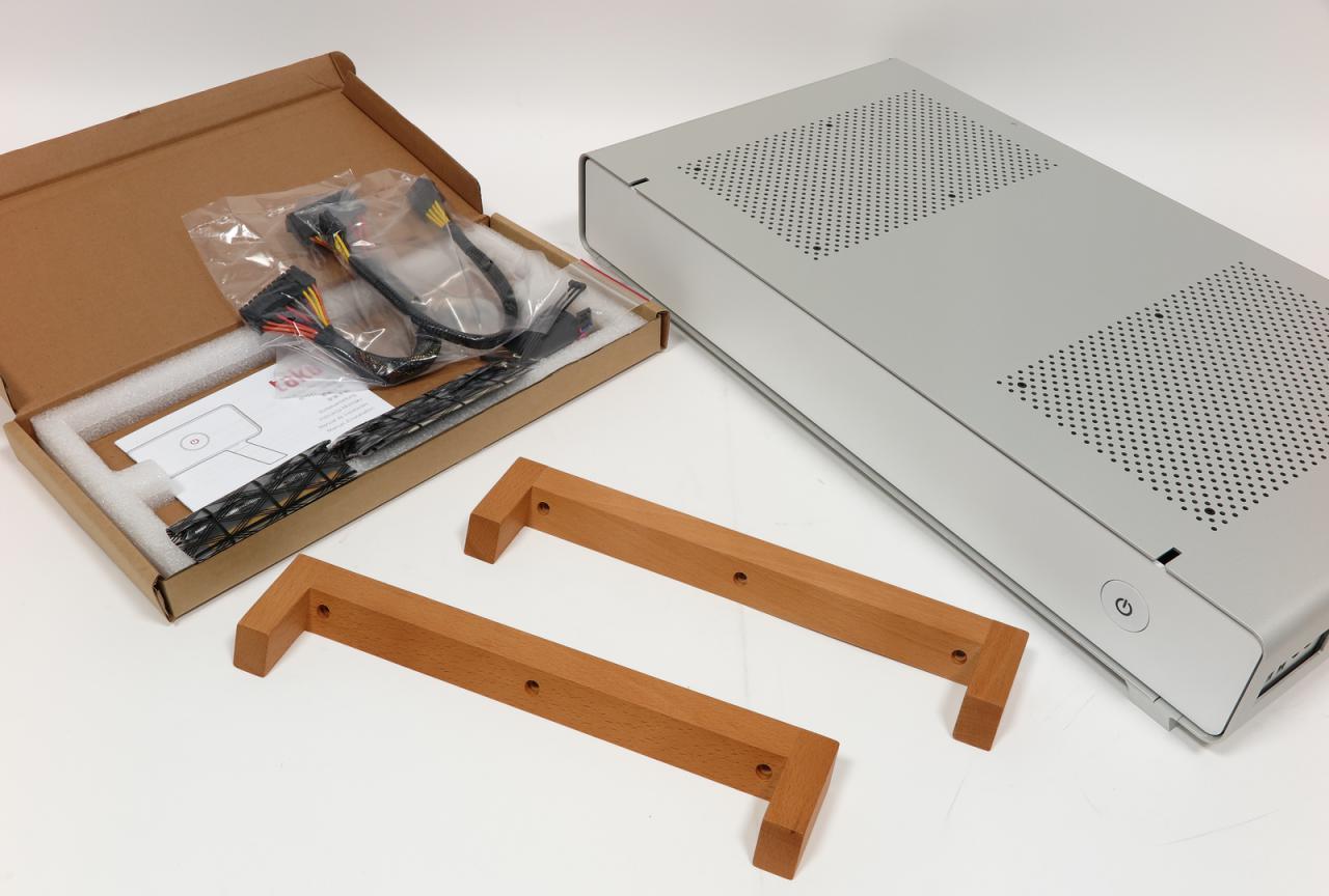 [16/04/2018] Cryorig Taku: Designer-Desktop-Gehäuse mit Holzfüßen im Praxistest (1)