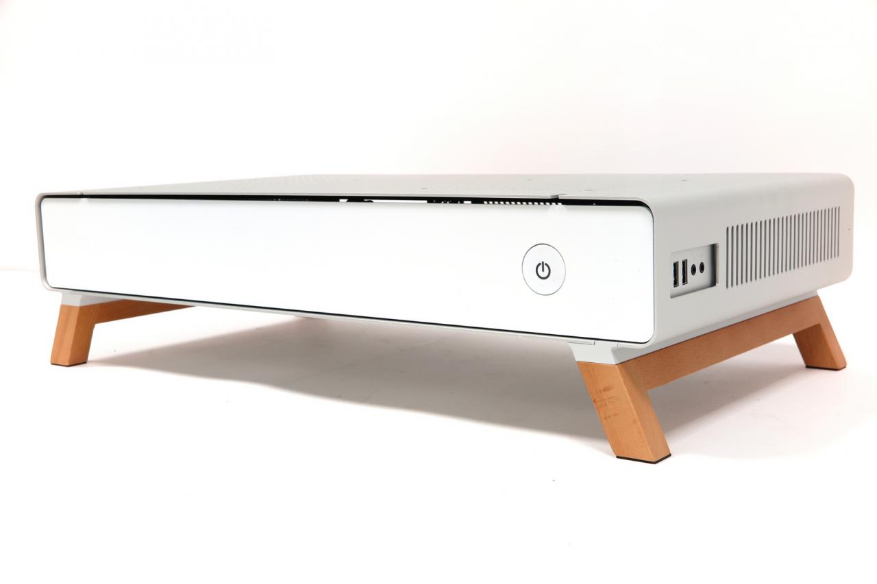 [16/04/2018] Cryorig Taku: Designer-Desktop-Gehäuse mit Holzfüßen im Praxistest (4)