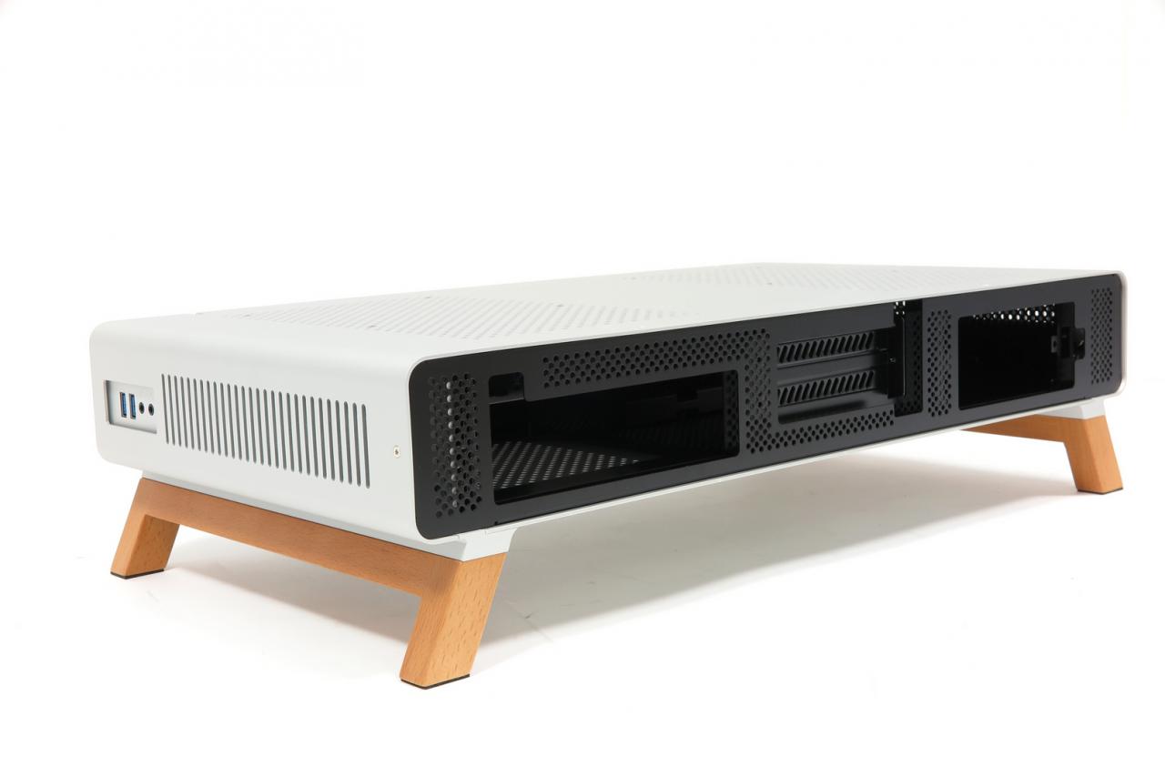 [16/04/2018] Cryorig Taku: Designer-Desktop-Gehäuse mit Holzfüßen im Praxistest (5)
