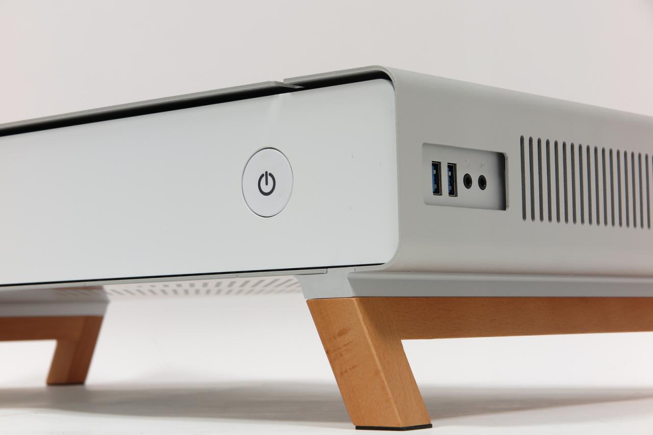 [16/04/2018] Cryorig Taku: Designer-Desktop-Gehäuse mit Holzfüßen im Praxistest (8)
