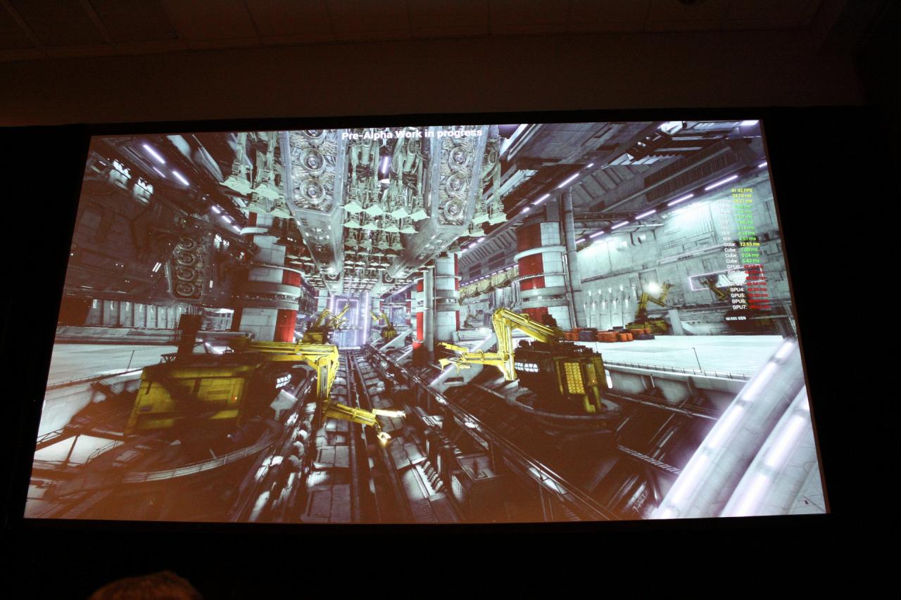 [04/04/2018] GTC 2018 - Rasender Falke mit 8-fach-SLI: Wie Nvidia-Profikarten einen Disney-Ride abheben lassen (62)