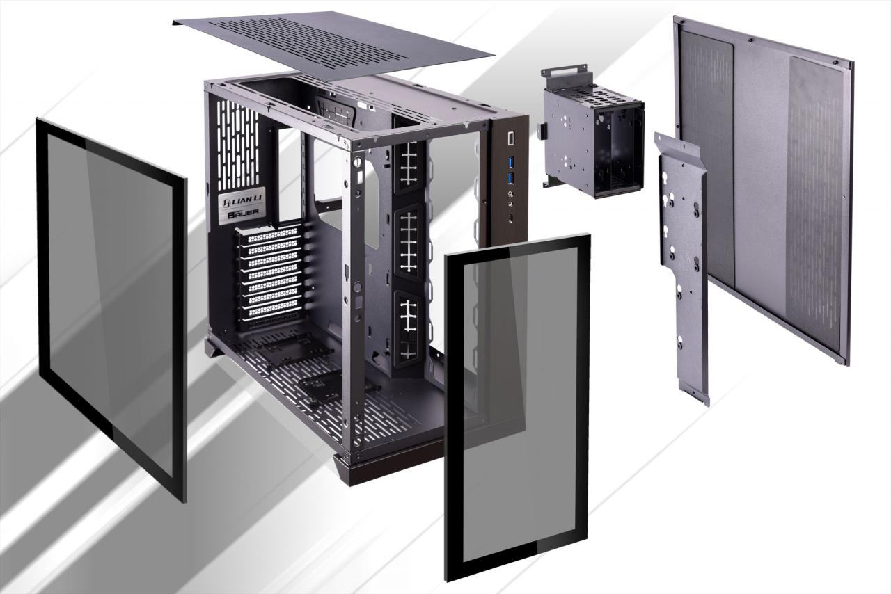 [16/04/2018] Lian Li PC-O11 Dynamic mit der8auer-Kooperation: Drei 360-mm-Radiatoren gleichzeitig einsetzbar (22)