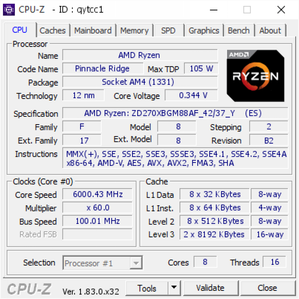 [20/04/2018] Die maximale Taktrate auf einem Kern lag während des Asus-Events bei 6 GHz.