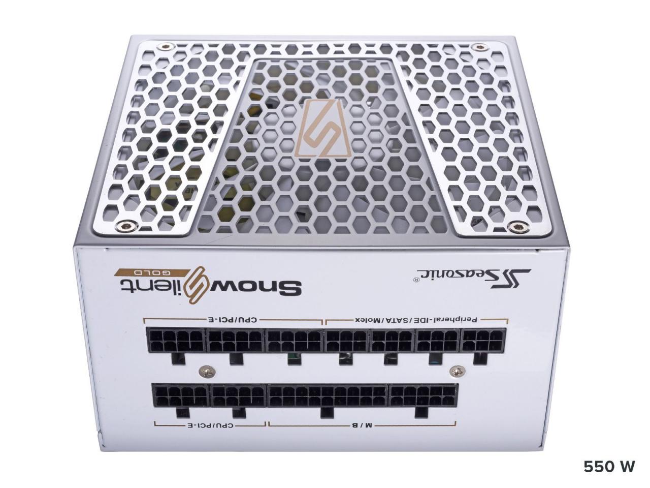 [09/04/2018] Seasonic Prime Snow Silent: Erstmals mit 80 Plus Titanium oder 550 Watt (5)