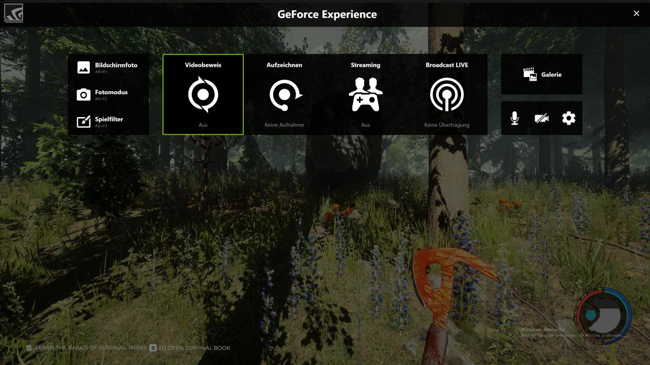 [06/04/2018] Geforce Experience - Overlay