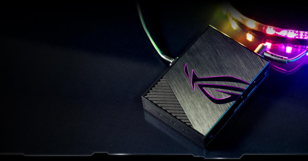 [30/05/2018] Das Asus ROG Aura Terminal hilft dabei, das Gaming-Zimmer auch abseits von Gehäuse und Tastatur zu beleuchten. (3)