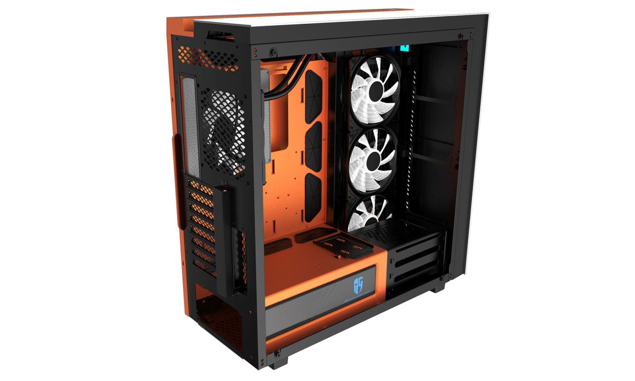 [02/05/2018] Deepcool New Ark 90 Electro: Gehäusesonderauflage mit vorinstallierter Wasserkühlung (9)