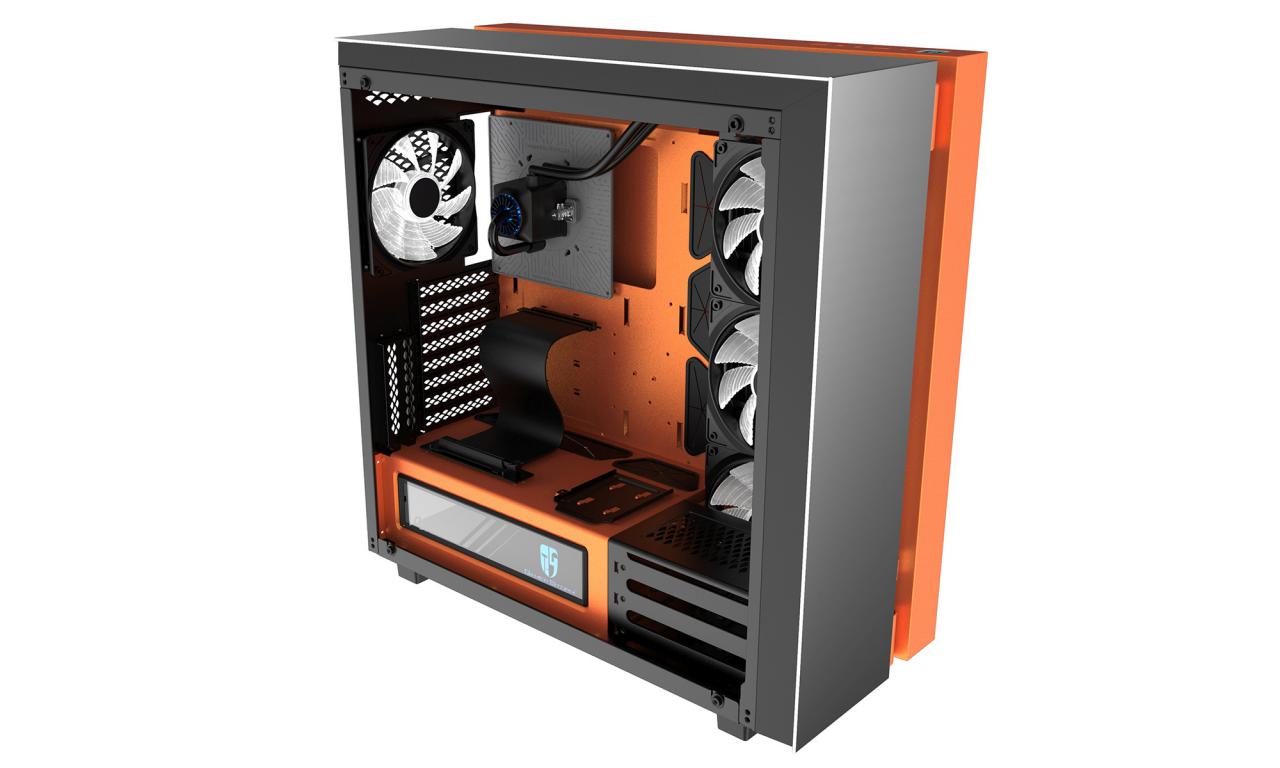 [02/05/2018] Deepcool New Ark 90 Electro: Gehäusesonderauflage mit vorinstallierter Wasserkühlung (11)