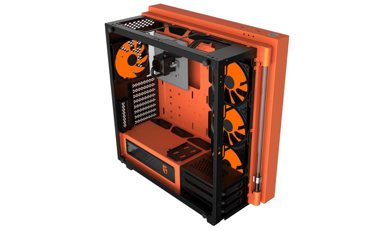 [02/05/2018] Deepcool New Ark 90 Electro: Gehäusesonderauflage mit vorinstallierter Wasserkühlung (18)