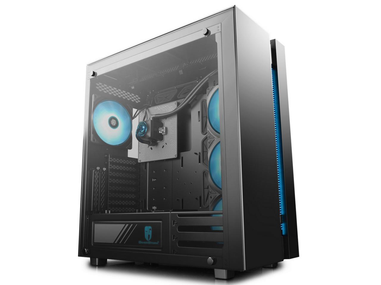 [29/05/2018] Deepcool New Ark 90: Big-Tower mit bunt beleuchteter Kompaktwasserkühlung im Test (32)