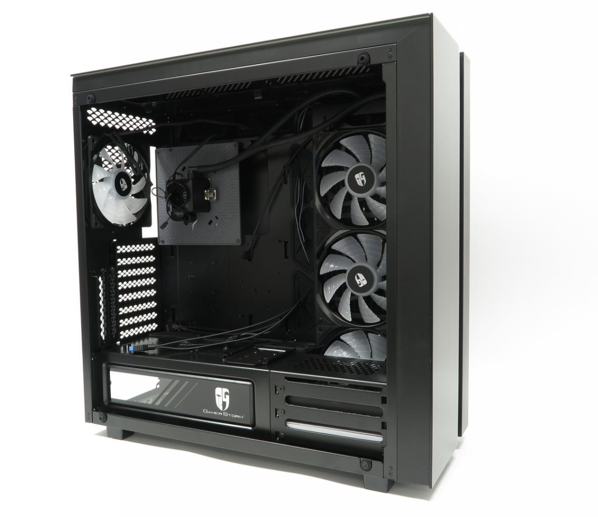 [29/05/2018] Deepcool New Ark 90: Big-Tower mit bunt beleuchteter Kompaktwasserkühlung im Test (6)