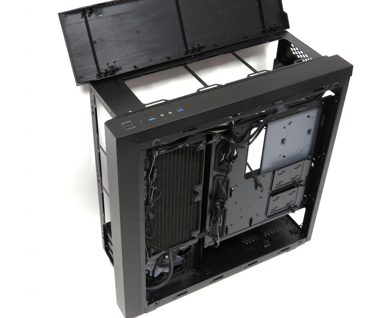 [29/05/2018] Deepcool New Ark 90: Big-Tower mit bunt beleuchteter Kompaktwasserkühlung im Test (16)