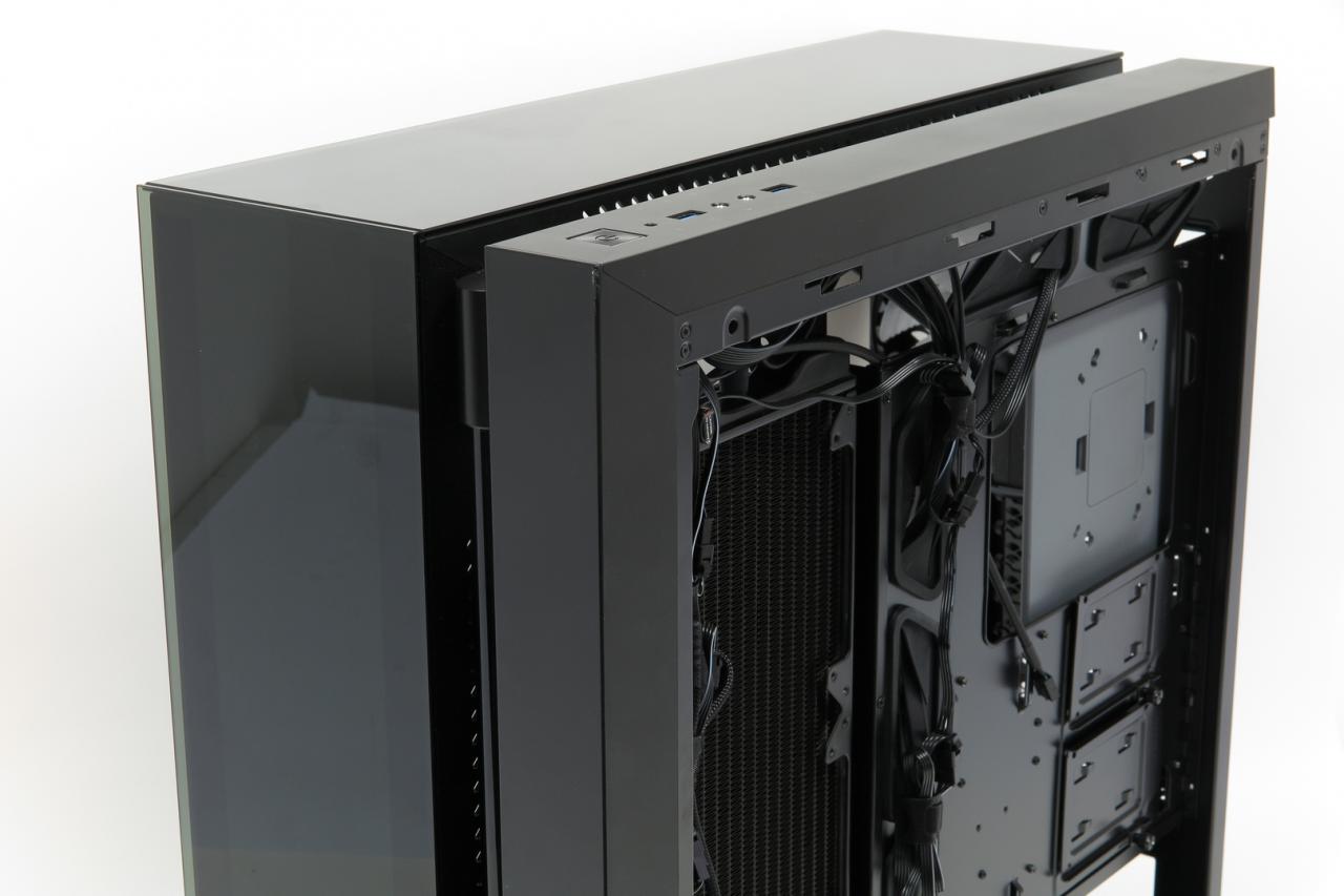 [29/05/2018] Deepcool New Ark 90: Big-Tower mit bunt beleuchteter Kompaktwasserkühlung im Test (18)