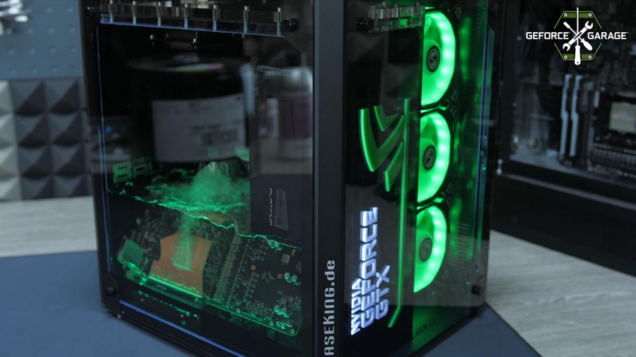 [15/05/2018] Der8auer Aqua Exhalare Nvidia Edition: Phasenwechselkühlung im neuen Format