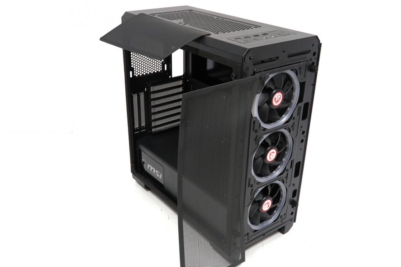 [02/05/2018] MSI Mag Pylon: MSIs gläserner Gehäusedebütant im Test (12)