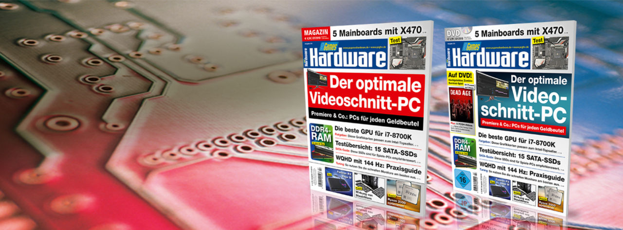 [29/05/2018] PCGH #213 07/2018: Beide Cover