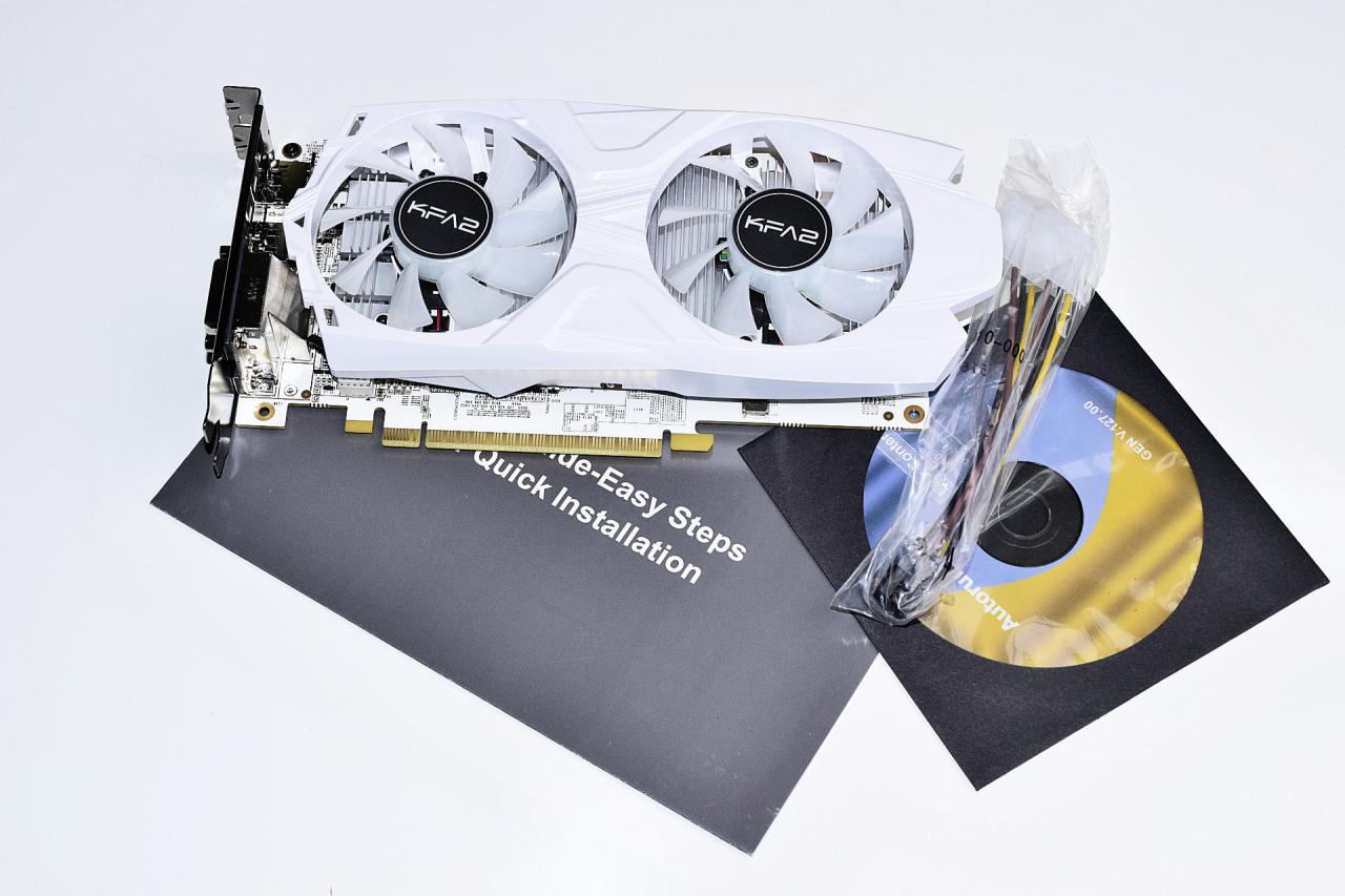 [07/05/2018] KFA² Geforce GTX 1050 Ti EXOC White (3)