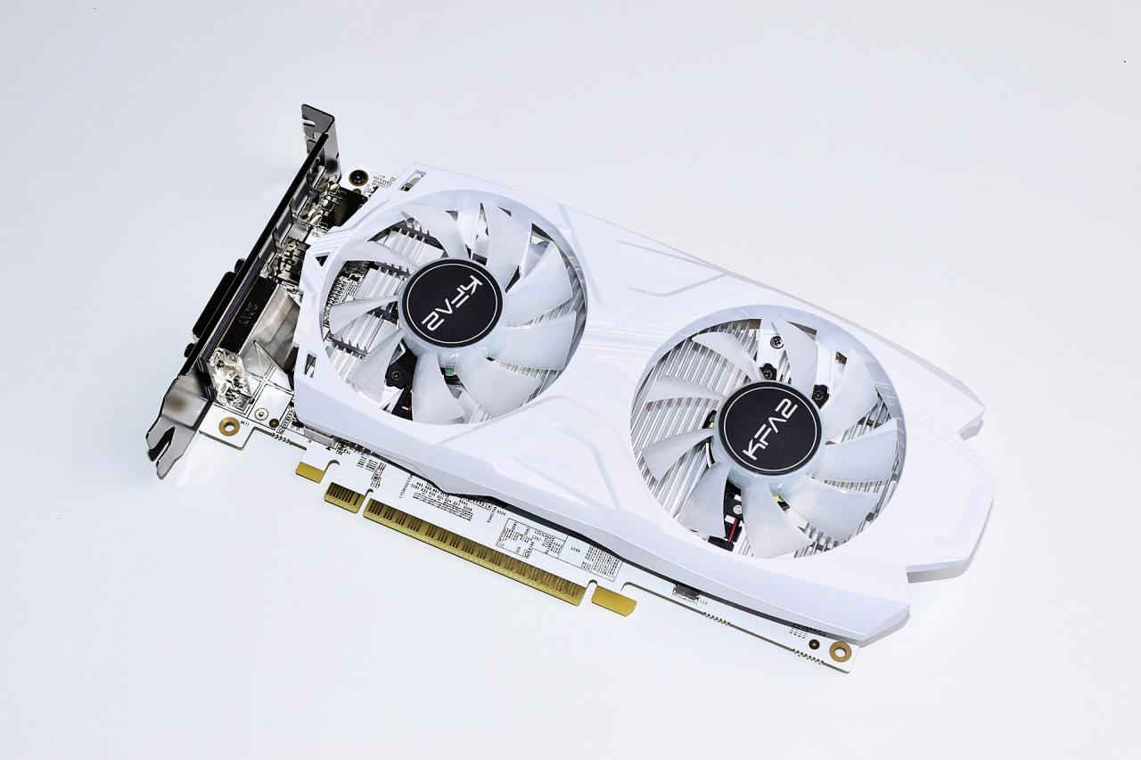 [07/05/2018] KFA² Geforce GTX 1050 Ti EXOC White (4)