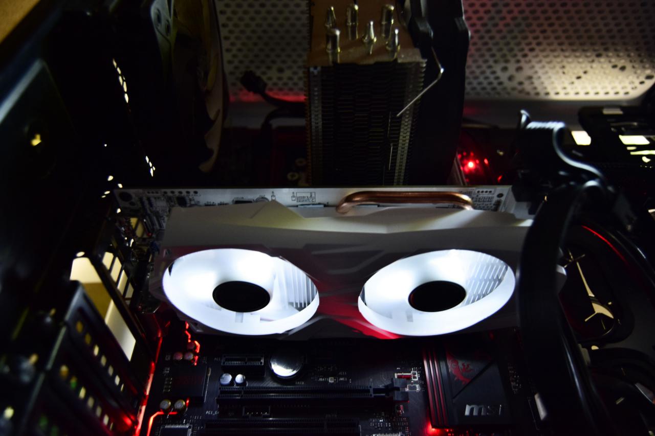 [07/05/2018] KFA² Geforce GTX 1050 Ti EXOC White (2)