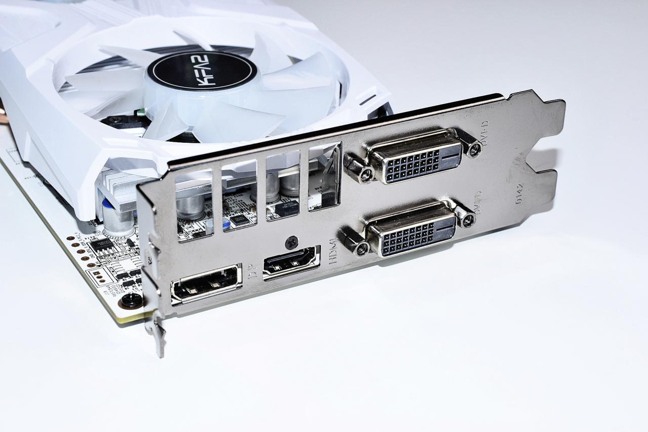 [07/05/2018] KFA² Geforce GTX 1050 Ti EXOC White (6)