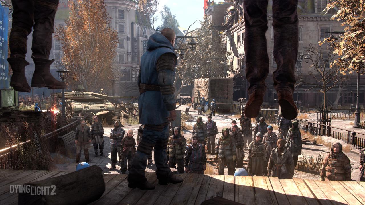 [18/06/2018] Dying Light 2 auf der E3 2018: Wer sich gegen die Peacekeeper auflehnt, muss mit einer Hinrichtung rechnen