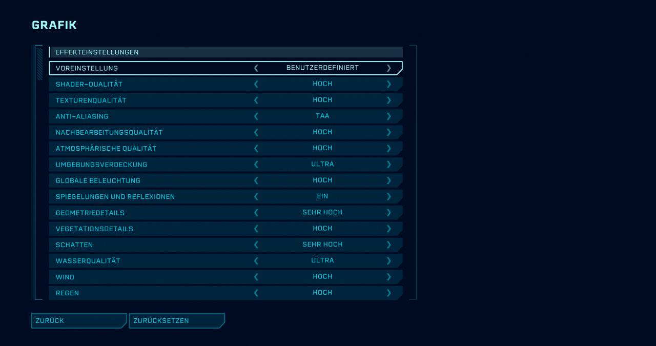 Jurassic World Evolution: Grafik-/Effekteinstellungen