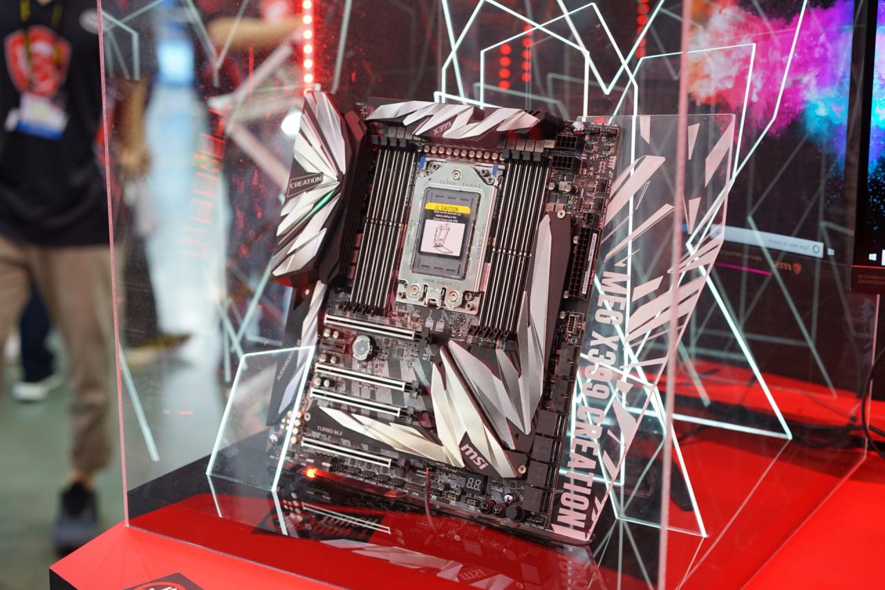 [07/06/2018] MSI MEG X399 Creation: 19 VRM-Phasen mit riesigem Kühlkörper (14)