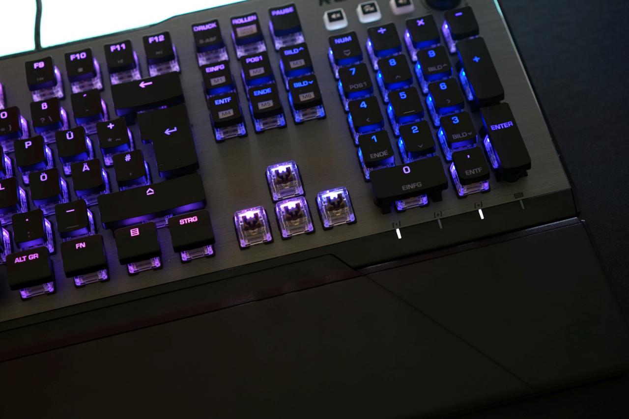 [08/06/2018] Roccat Vulcan Aimo: High-End-Tastaturen mit hauseigenen Schaltern ab 130 Euro (4)