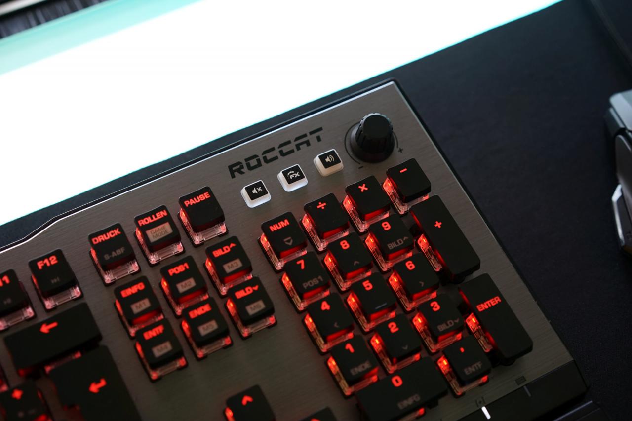 [08/06/2018] Roccat Vulcan Aimo: High-End-Tastaturen mit hauseigenen Schaltern ab 130 Euro (3)