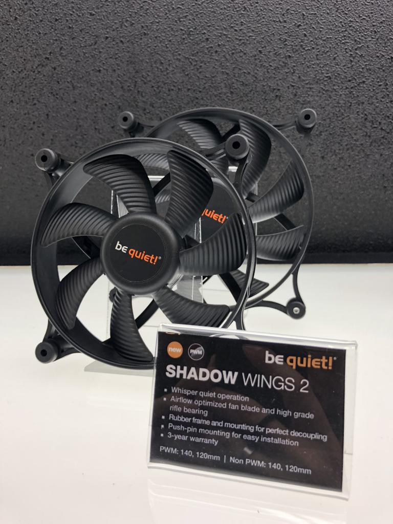 [07/06/2018] Computex 2018: Be Quiet zeigt Gehäuse-Update Dark Base Pro 900 und Lüfter Shadow Wings 2 (4)