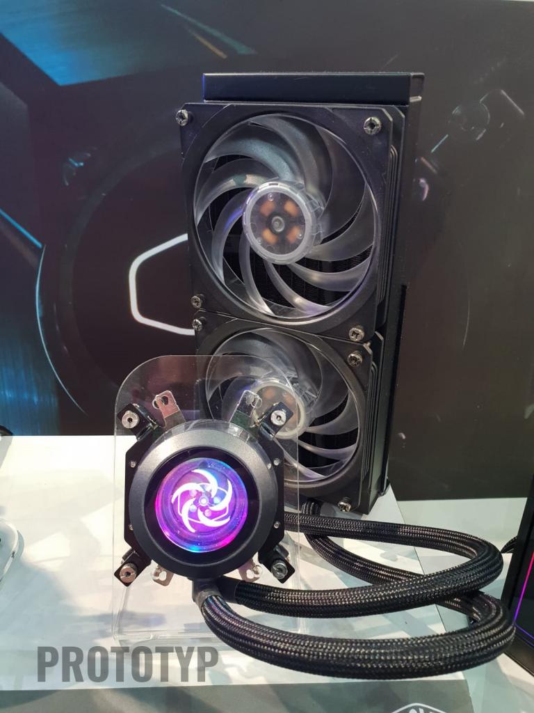 [06/06/2018] Cooler Master transparente Pumpe der AiO-Wasserkühlung
