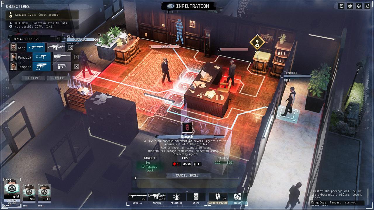 [15/06/2018] Phantom Doctrine, CreativeForge GamesEin rundenstrategischer Spionage-Thriller, der zu Zeiten des Kalten Krieges spielt. Ziel ist es, als Anführer einer geheimen Organisation eine weltweite Verschwörung zu verhindern, die Nationen gegeneinander aufbringen will. Um dies zu bewerkstelligen, muss man etliche Geheimoperationen ausführen oder Feinde verhören. Das Spiel soll noch diesen Sommer erscheinen und wird jetzt schon als XCOM im Kalten Krieg gehandelt.