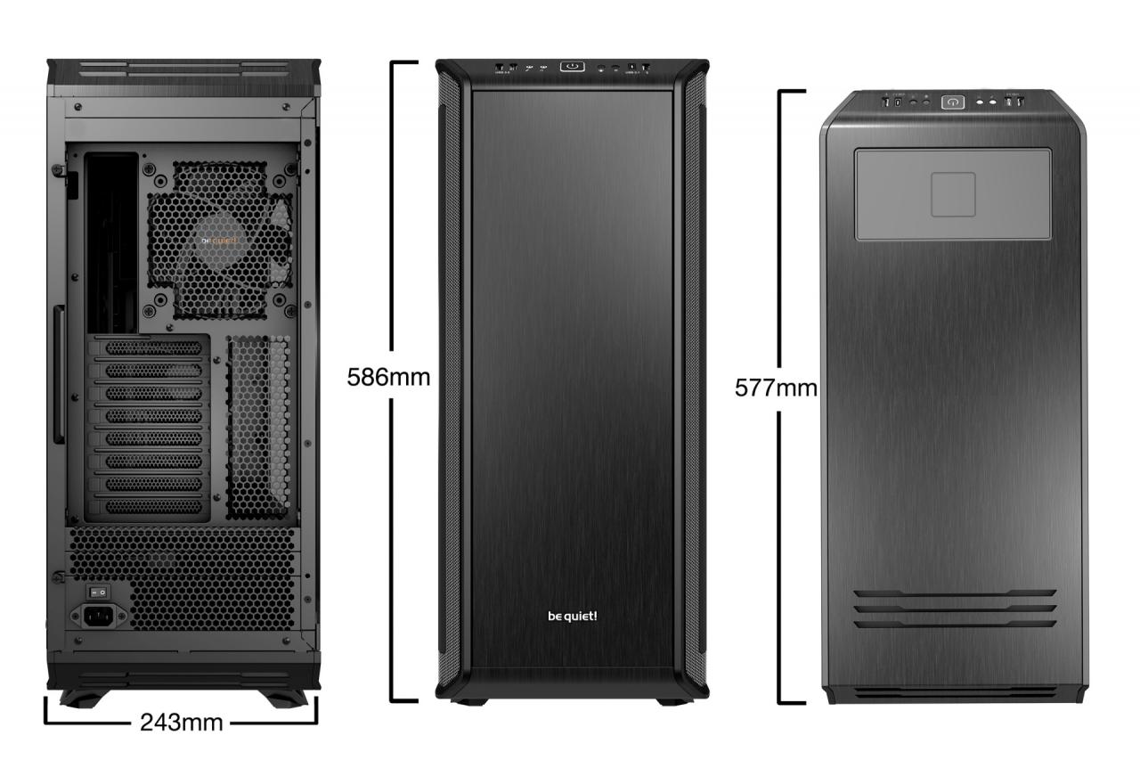 [03/07/2018] Be quiet Dark Base Pro 900 Rev. 2: Die neueste Revision des Be quiet-Gehäuseflaggschiffs im Test (34)